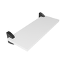 Funcionalidade Elegante: Kit de 3 Prateleiras com Suporte Bico 3d para Escritório/quarto/cozinha - 3