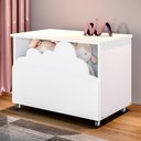 Ver imagem 1 de Baú de Brinquedos Nuvem Alegria Branco Divaloto