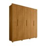 Guarda-Roupa Casal 6 Portas 4 Gavetas 100% MDF com Pés Matisse - 3