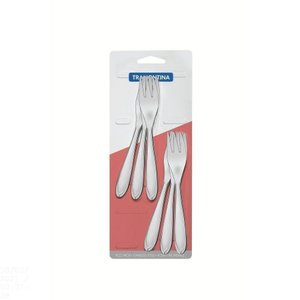 Conjunto De Garfos Para Torta Tramontina Laguna Em Aço Inox 6 Peças Tramontina
