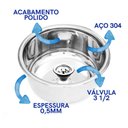 Ver imagem 3 de Pia Cuba com 30cm - Banheiros Lavados Clínicas Médicas