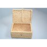 Baú Organizador Palha de Milho Decorativo Rustico 16x21x31,5 - 3