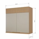 Ver imagem 2 de Armário Aéreo 2 Portas Realeza Premium 80cm Mdf Nesher