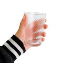 Ver imagem 5 de Copo de Agua de Vidro Kit 6 Copos 200ml Transparente Detalhado para Suco Refrigerante Bebidas