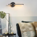 Ver imagem 3 de Luminária 31cm Barra Linear Led 3 Cores Giro 330 Graus Metal Silicone Minimalista Gimpo Kjbd-147:pre