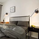 Ver imagem 4 de Luminária 31cm Barra Linear Led 3 Cores Giro 330 Graus Metal Silicone Minimalista Gimpo Kjbd-147:pre