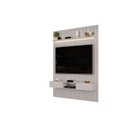 Ver imagem 5 de Painel Ripado para TV até 60 Polegadas com LED MDF 183cmx240cm Trento Cinza Bali