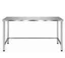 Ver imagem 2 de Mesa em Aço Inox Haut 100x70x85 cm Resistente e Funcional