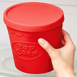 Balde Pipoca Silicone Pipoqueira sem Óleo para Micro-ondas - 3