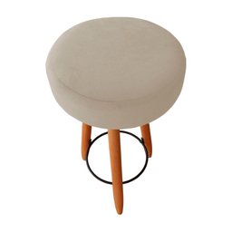 Kit Duas Banqueta Alta para Área Gourmet Balcão Pés Palito Porcelana Eli Móveis e Decoração - 3