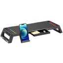Ver imagem 1 de Suporte para Monitor Bm-l100bk Rgb Preto C3tech Preto