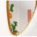 Ver imagem 3 de Espelho Decorativo Organico 40x30 com Borda Moldura em Lamina de Madeira
