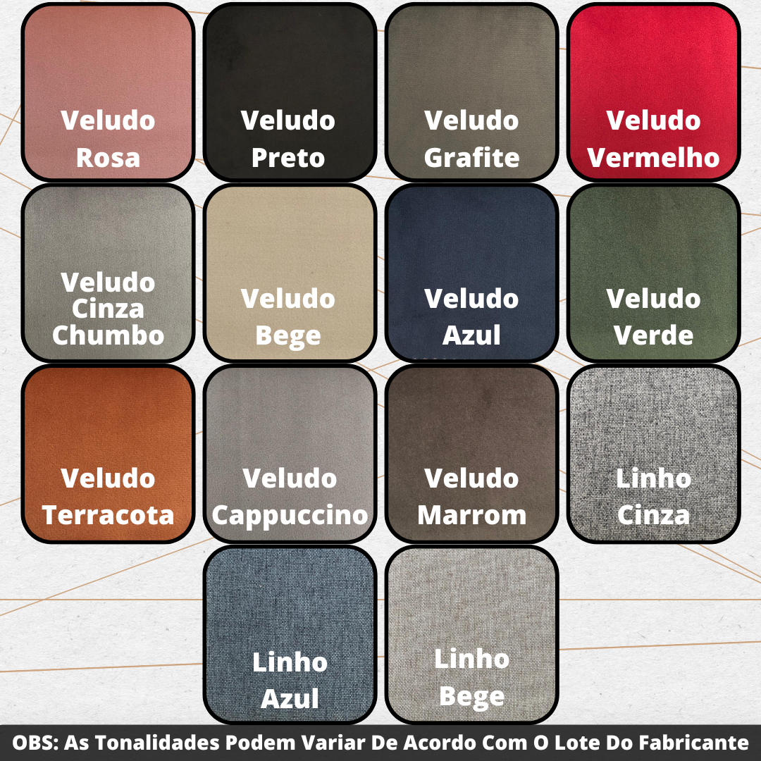 Poltrona Costela Master + Puff Decorativo Premium Veludo Cinza - 2