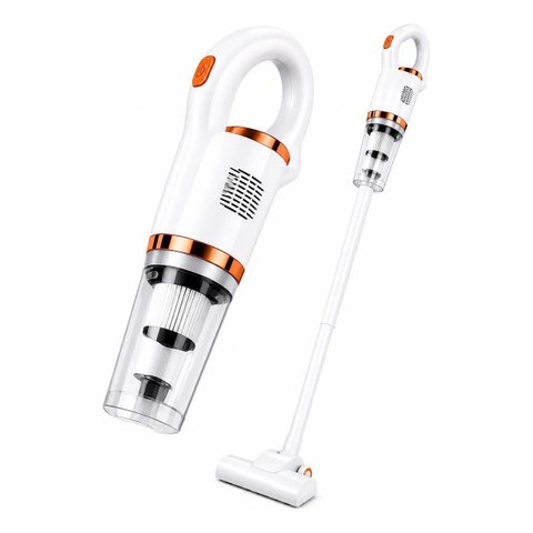 Aspirador de Pó Vertical 2 em 1 sem Fio 120W Forte Sucção