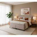 Ver imagem 1 de Cama Box Queen Castor Class Pocket 158x198x52 + Box Castor