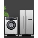 Ver imagem 2 de Suporte com Rodinhas para Lava-louças Geradeira até 200kg