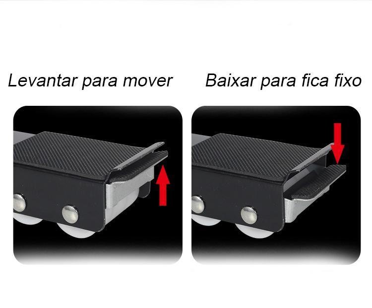 Suporte com Rodinhas para Lava-louças Geradeira até 200kg - 3