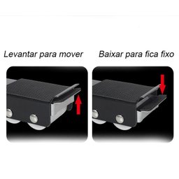 Suporte com Rodinhas para Lava-louças Geradeira até 200kg - 3