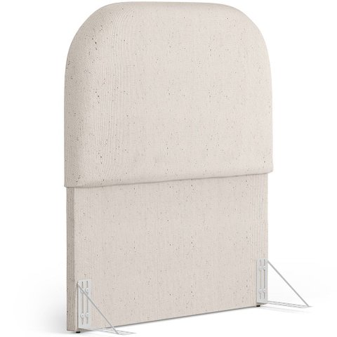 Cabeceira Cama Box Casal 100cm Orgânica Lanna W01 Linho Cru - Lyam Decor