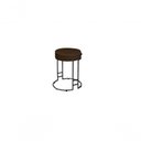 Ver imagem 6 de Puff Decorativo Sarah Sala e Recepção Metal Preto em Veludo