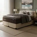 Ver imagem 1 de Cama Box com Colchão de Espuma Mega Pillow Queen 158 Cm