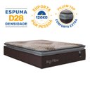 Ver imagem 3 de Cama Box com Colchão de Espuma Mega Pillow Queen 158 Cm