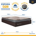 Ver imagem 5 de Cama Box com Colchão de Espuma Mega Pillow Queen 158 Cm