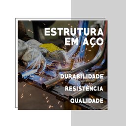 Puff Grande Sala de Estar Bege com Bandeja Tubos Ouro Velho Carraro - 2