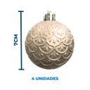 Ver imagem 6 de Kit Decoração para Árvore de Natal com 38 Peças - Dourado
