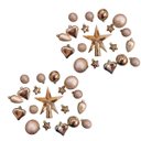 Ver imagem 1 de Kit Decoração para Árvore de Natal com 38 Peças - Dourado