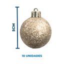 Ver imagem 7 de Kit Decoração para Árvore de Natal com 38 Peças - Dourado