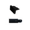 Kit Alimentador de Trilho Eletrificado + Ponteira Sobrepor Preto Bivolt - 7