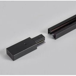 Kit Alimentador de Trilho Eletrificado + Ponteira Sobrepor Preto Bivolt - 2