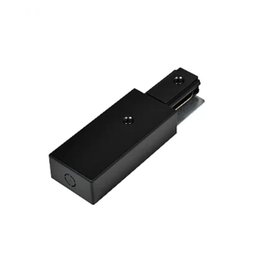 Kit Alimentador de Trilho Eletrificado + Ponteira Sobrepor Preto Bivolt - 6