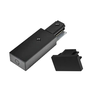 Kit Alimentador de Trilho Eletrificado + Ponteira Sobrepor Preto Bivolt - 1