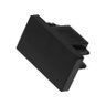 Kit Alimentador de Trilho Eletrificado + Ponteira Sobrepor Preto Bivolt - 5