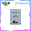 Ver imagem 2 de Placa Decorativa Parede MDF Salmo 89:9 Versículo Tam A4 FE3