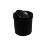 Lixeira Astra Ct10 6l Redonda com Tampa Basculante Preto - 2