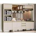 Ver imagem 1 de Cozinha Modulada Henn Connect 7 Peças (2 Aéreos+2balcões+1paneleiro+2complemento) Cpt93 Duna/