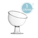 Ver imagem 3 de Kit com 6 Taças Inclinada Média Acrílico Suporte Doces Balas