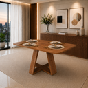 Ver imagem 2 de Mesa de Jantar Nature 120x80cm em MDF