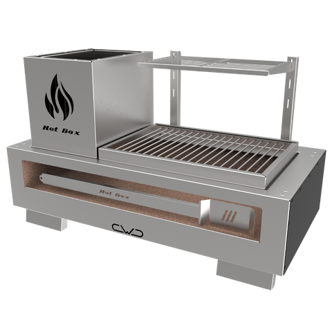 Churrasqueira Hotbox Parrilla - Grelha Uruguaia - Bancada