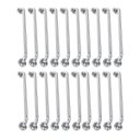 Ver imagem 1 de Alça de Apoio Barra 60cm Segurança Acessibilidade Kit 20 Unidades Inox Cadeirante Idoso Deficiente G