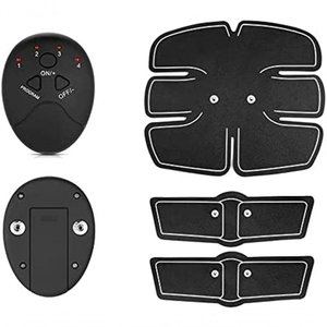 Cinta Tonificador Muscular Abdominal Eletrica 6 Pack Ems 3 em 1