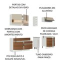Ver imagem 5 de Armário de Cozinha Completa 220cm Branco/Rustic/Crema Parma Madesa 02
