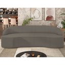 Ver imagem 2 de Sofá 5 Lugares para Sala de Estar Living 280cm Theo D06 Bouclê Castor - Mpozenato