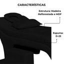 Ver imagem 6 de Maca Estofada Estética Botonê 80 Cm Sobrancelha Cilios