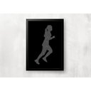 Ver imagem 4 de Kit 3 Quadros para casa - Corrida - Run:Branco