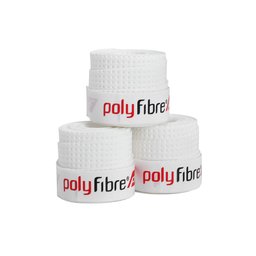 Overgrip Polyfibre Sat 0.6mm - Branco e Vermelho e Preto - 2