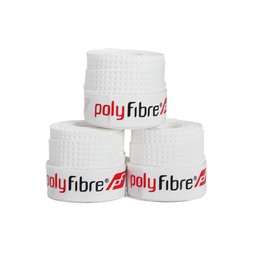 Overgrip Polyfibre Sat 0.6mm - Branco e Vermelho e Preto - 1